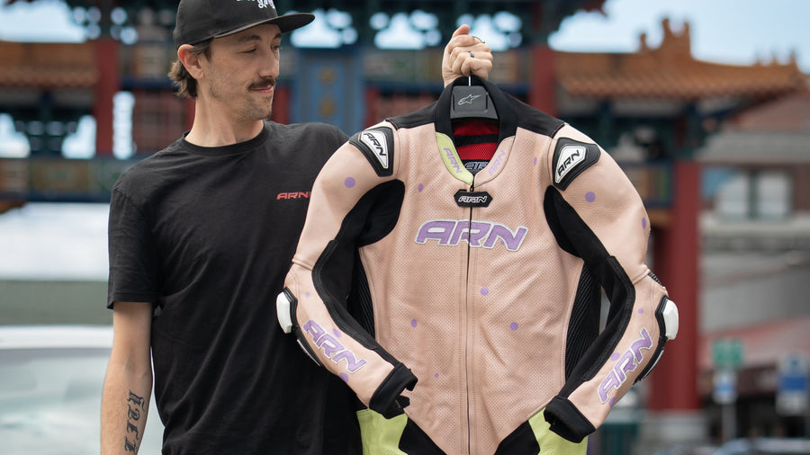 Custom Race Suits & Kangaroo Race Gloves | ARN Leathers Americas